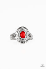 Load image into Gallery viewer, Best In Zest- Red and Silver Ring- Paparazzi Accessories
