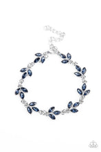 Load image into Gallery viewer, Gala Garland- Blue and Silver Bracelet- Paparazzi Accessories