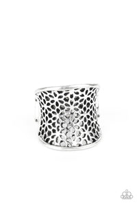 Garden Safari- Silver Ring- Paparazzi Accessories