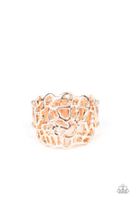 Load image into Gallery viewer, Get Your FRILL- Rose Gold Ring- Paparazzi Accessories