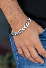 Load image into Gallery viewer, Home Team- Silver Bracelet- Paparazzi Accessories