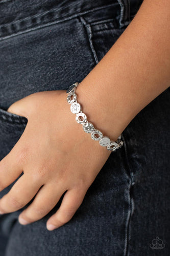 Metro Metalsmith- Silver Bracelet- Paparazzi Accessories