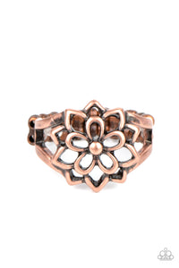 Prana Paradise- Copper Ring- Paparazzi Accessories