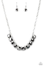 Load image into Gallery viewer, Radiance Squared- Silver Necklace- Paparazzi Accessories