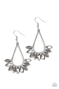 Be On Guard- Silver Earrings- Paparazzi Accessories