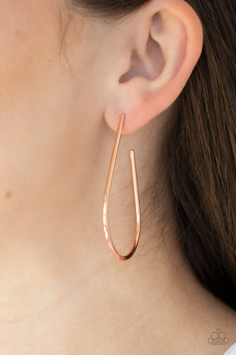 City Curves- Copper Earrings- Paparazzi Accessories