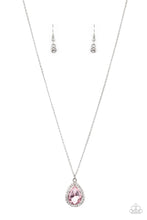 Load image into Gallery viewer, Duchess Decorum- Pink and Silver Necklace- Paparazzi Accessories