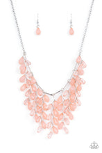 Load image into Gallery viewer, Garden Fairytale- Pink and Silver Necklace- Paparazzi Accessories