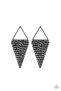 Have A Bite- Gunmetal Earrings- Paparazzi Accessories