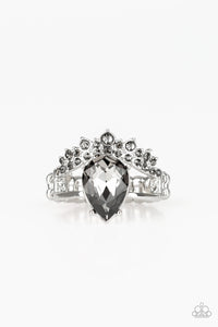 If The Crown Fits- Silver Ring- Paparazzi Accessories