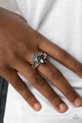 If The Crown Fits- Silver Ring- Paparazzi Accessories