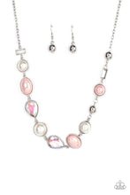 Load image into Gallery viewer, Nautical Nirvana- Pink and Silver Necklace- Paparazzi Accessories