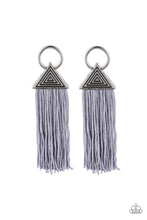 Load image into Gallery viewer, Oh My GIZA- Silver Earrings- Paparazzi Accessories