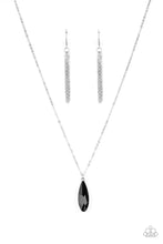 Load image into Gallery viewer, Prismatically Polished- Black and Silver Necklace- Paparazzi Accessories