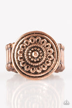 Load image into Gallery viewer, Seasonal Shine- Copper Ring- Paparazzi Accessories