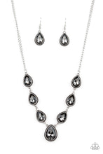 Load image into Gallery viewer, Socialite Social- Silver Necklace- Paparazzi Accessories