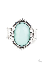 Load image into Gallery viewer, Springtime Splendor- Blue and Silver Ring- Paparazzi Accessories