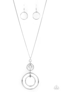 The Inner Workings- Silver Necklace- Paparazzi Accessories