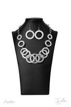Load image into Gallery viewer, The Keila- White and Silver Necklace- Paparazzi Accessories