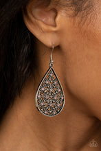 Load image into Gallery viewer, Tick, Tick, BLOOM!- Pink and Silver Earrings- Paparazzi Accessories