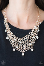 Load image into Gallery viewer, Fishing For Compliments- Gold Necklace- Paparazzi Accessories