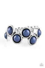 Load image into Gallery viewer, Foxy Fabulous- Blue and Silver Ring- Paparazzi Accessories