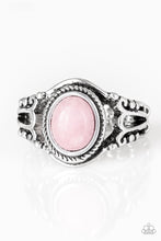 Load image into Gallery viewer, Peacefully Peaceful- Pink and Silver Ring- Paparazzi Accessories