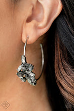 Load image into Gallery viewer, Arctic Attitude- Silver Earrings- Paparazzi Accessories