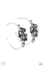 Load image into Gallery viewer, Arctic Attitude- Silver Earrings- Paparazzi Accessories