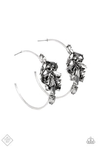 Arctic Attitude- Silver Earrings- Paparazzi Accessories