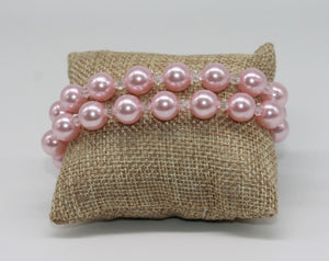 BALLROOM and Board- Pink Bracelet- Paparazzi Accessories