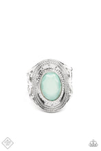 Load image into Gallery viewer, Calm and Classy- Blue and Silver Ring- Paparazzi Accessories