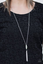 Load image into Gallery viewer, Century Shine- Green and Silver Necklace- Paparazzi Accessories