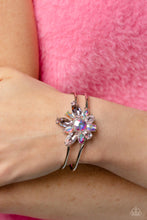 Load image into Gallery viewer, Chic Corsage- Multicolored Silver Bracelet- Paparazzi Accessories