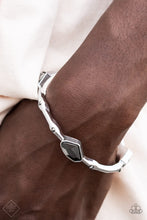 Load image into Gallery viewer, Chiseled Craze- Silver Bracelet- Paparazzi Accessories