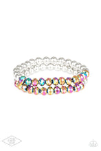 Load image into Gallery viewer, Chroma Color- Multicolored Silver Bracelet- Paparazzi Accessories