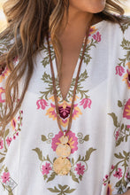 Load image into Gallery viewer, Circulating Shimmer- Brown and Gold Necklace- Paparazzi Accessories