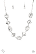 Load image into Gallery viewer, Diamond Of The Season- White and Silver Necklace- Paparazzi Accessories