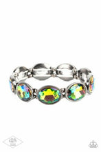 Load image into Gallery viewer, Diva In Disguise- Multicolored Gunmetal Bracelet- Paparazzi Accessories
