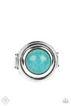 Load image into Gallery viewer, Drive You Wild- Blue and Silver Ring- Paparazzi Accessories