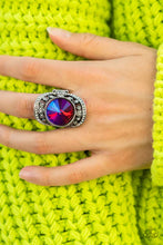 Load image into Gallery viewer, Galactic Garden- Pink and Silver Ring- Paparazzi Accessories