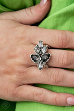 Load image into Gallery viewer, Ice-Cold Couture- Silver Ring- Paparazzi Accessories