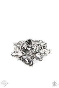 Ice-Cold Couture- Silver Ring- Paparazzi Accessories