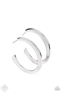 Learning Curve- Silver Earrings- Paparazzi Accessories