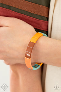 Material Movement- Multicolored Bracelet- Paparazzi Accessories