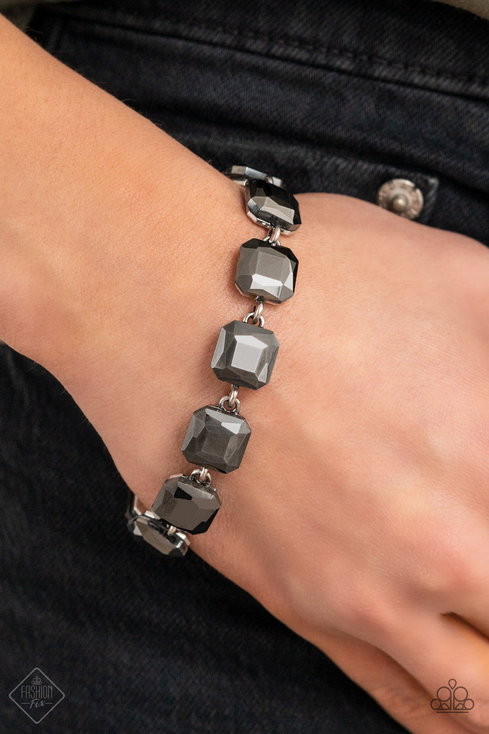 Mind-Blowing Bling- Silver Bracelet- Paparazzi Accessories