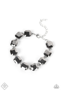 Mind-Blowing Bling- Silver Bracelet- Paparazzi Accessories