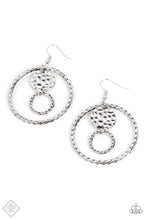 Load image into Gallery viewer, Mojave Metal Art- Silver Earrings- Paparazzi Accessories