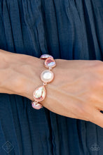 Load image into Gallery viewer, Nostalgically Nautical- Multicolored Rose Gold Bracelet- Paparazzi Accessories