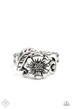 Load image into Gallery viewer, Oceanside Orchard- Silver Ring- Paparazzi Accessories